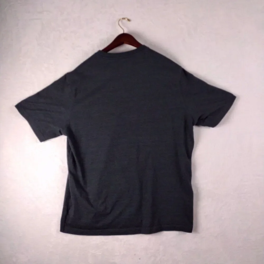 Champion Men's Graphic Tee,‎ 2XL Charcoal Gray Embroidered Logo Crewneck - Picture 2 of 8